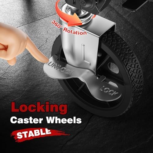 4.5 Cu Ft Folding Shopping Cart - Image 2