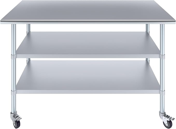 AmGood Stainless Steel Work Table - Image 2