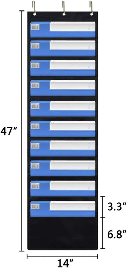 Eamay Hanging File Folder Organizer Wall Mounted - Image 4