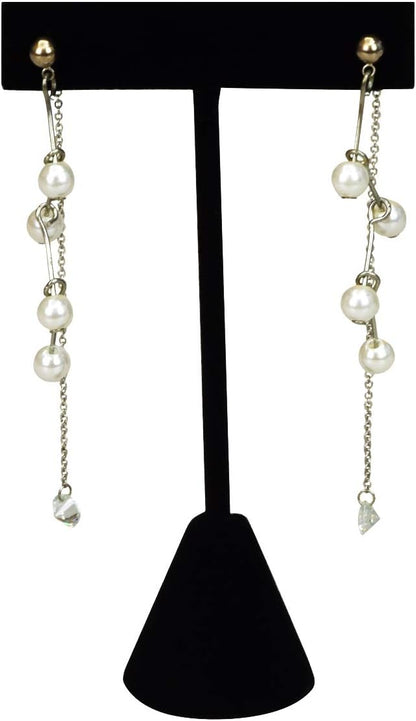 Ikee Design 6 Pcs Set Premium T- Shape Style Earring Display Stand, Earring - Image 3
