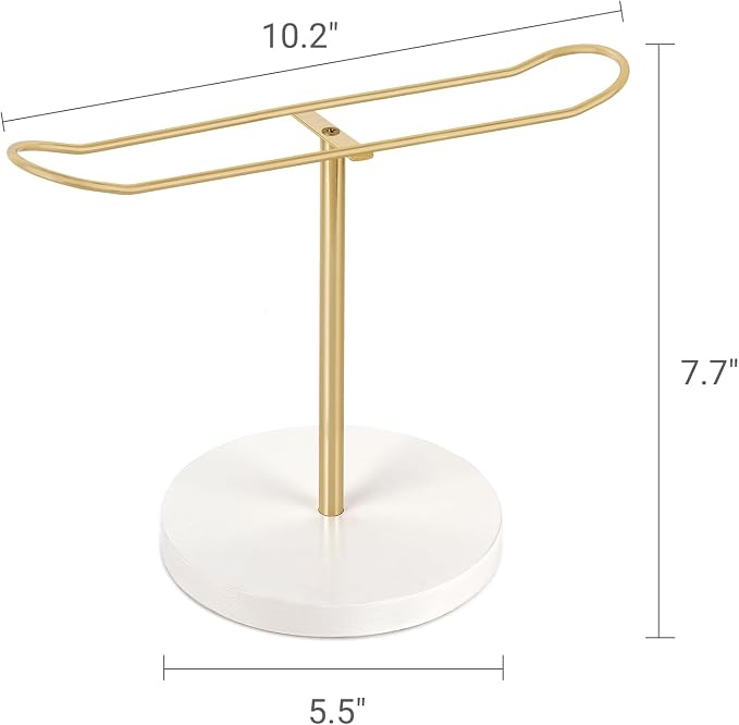 Dahey Headband Holder Metal Headband Organizer Hair Hoop Display Stand - Image 6