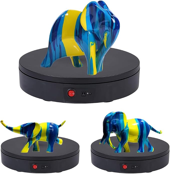 JAYEGT Motorized Rotating Display Stand，180 Lbs Load，360 Degree Electric - Image 6