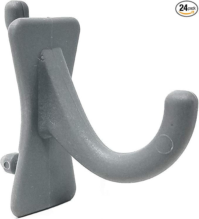 PegPro® J Hooks Kit for Standard “Wood Fiber” pegboard – Durable Plastic by PegPro%C2%AE