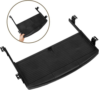Under Desk Keyboard Tray with Adjustable Height, Ergonomic Slide-Out Keyboard - Image 6