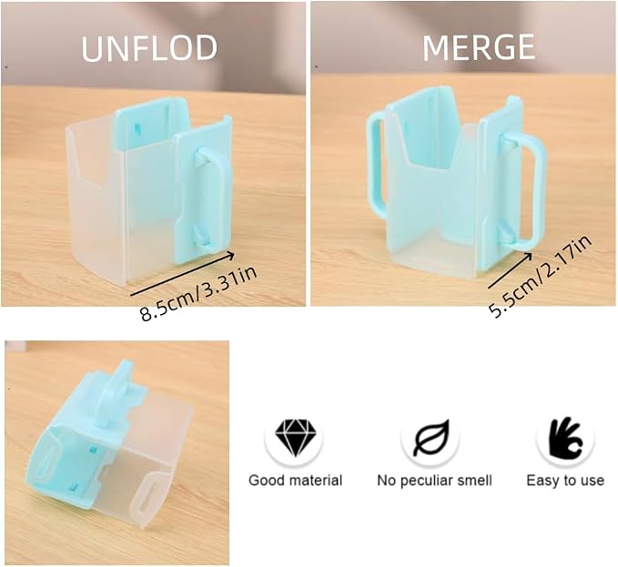 Children's Juice Box Holder, LIUHUIZEYU Telescopic Cupholder Juice Bag Holder - Image 3