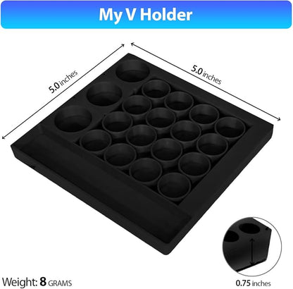 Vial Organizer for Refrigerator Use | Home Vial Organizer Tray for Peptide– - Image 2