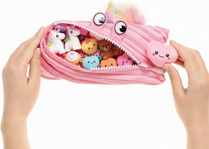 ZIPIT Unicorn Pencil Case for Girls, Cute Zipper Pouch for Kids Teens, - Image 7