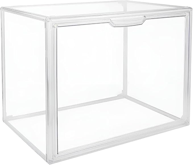 Clear Stackable Plastic Storage Bins - Image 7