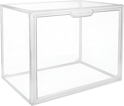 Clear Stackable Plastic Storage Bins - Image 7