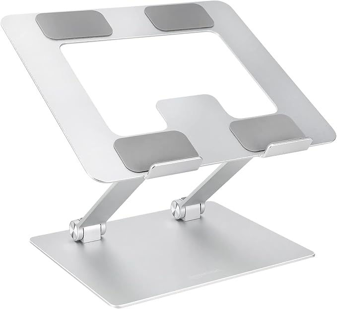 Amazon Basics Sturdy and Portable Ergonomic Laptop Stand by AmazonBasics