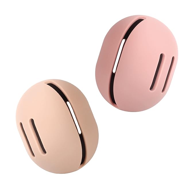 FERYES 2 PCS Makeup Sponge Holder – Shatterproof Eco-Friendly Silicone Beauty by FERYES