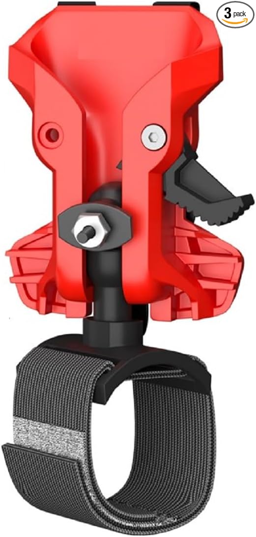 Electric Tool Waist Hook, Quick Release Double Lock, Metal Belt Attachment by Unknown