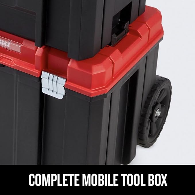 CRAFTSMAN VERSASTACK 17.126-in Metal Wheels Lockable Tool Box - Image 6