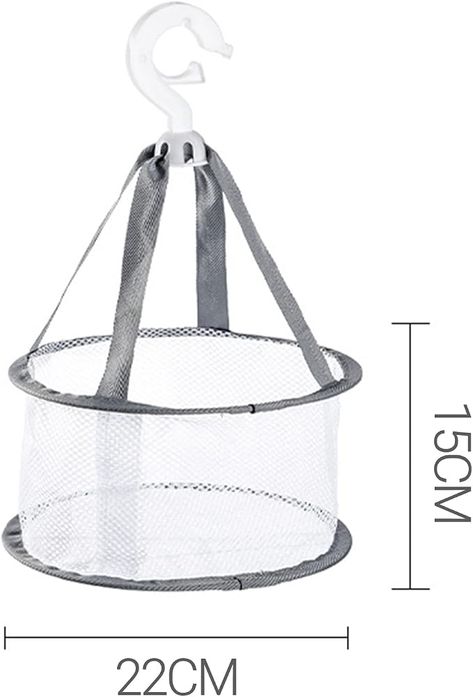 SooGree 2PCS Makeup Brush Dryer Hanging Mesh Rack Basket - Image 2