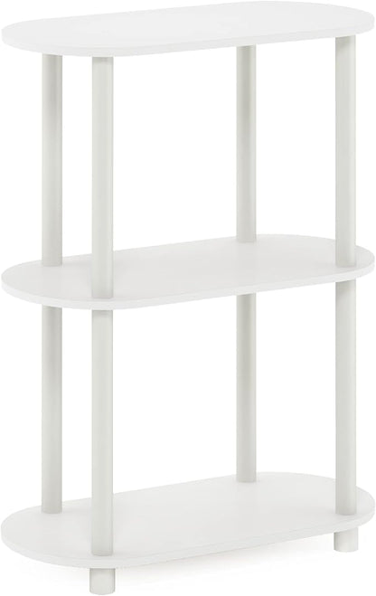 Furinno Turn-N-Tube No Tools 3-Tier Modern Oval Side Display Rack - Image 6