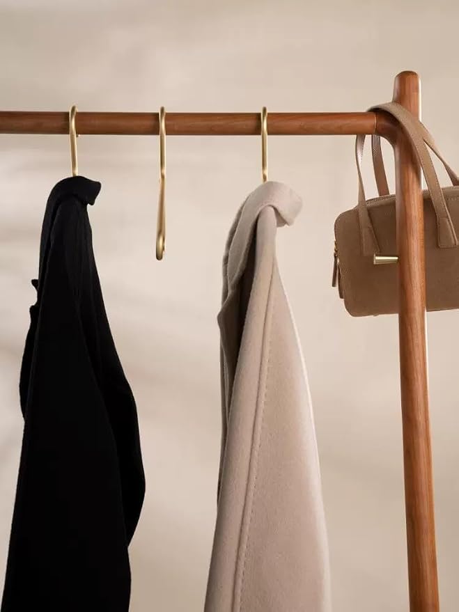 Premium Matte Gold Aluminum Coat Hangers 100 Piece Set, 16.5” Extra Smooth & - Image 3