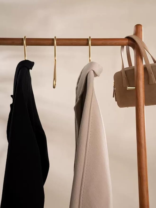 Premium Matte Gold Aluminum Coat Hangers 10 Piece Set, 16.5” Extra Smooth & - Image 6