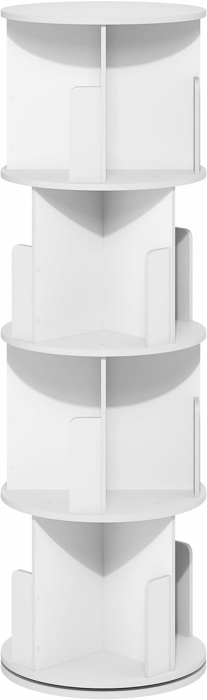 Furinno DALY Rotating Bookshelf Tower, 4-Tier 360 Display Book Shelf, Lazy - Image 7