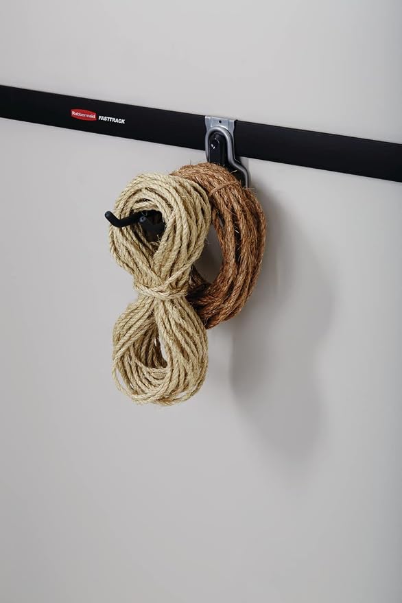 Rubbermaid FastTrack Rail Garage Organization Multi-Purpose Hook 50 lbs - Image 14
