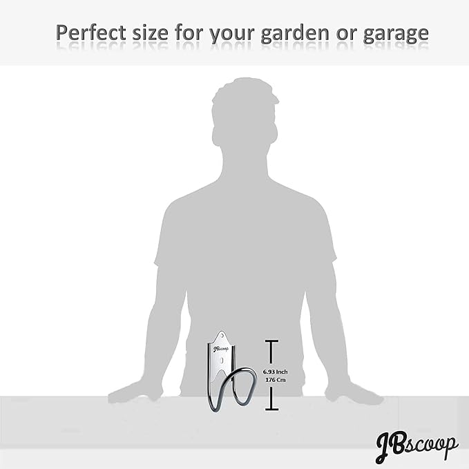 JBscoop Stainless Steel Garden Hose Hanger, - Image 8