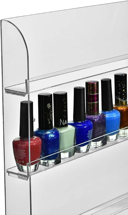 AMT Acrylic Nail Polish Racks for the Wall, Essential Oils Organizer. Holds up - Image 7