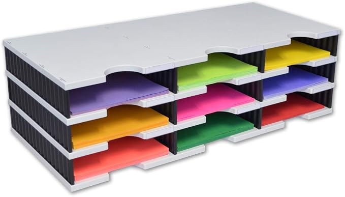 Ultimate Office TierDrop Desktop Organizer Document, and Classroom Sorter. 9 by UltimateOffice