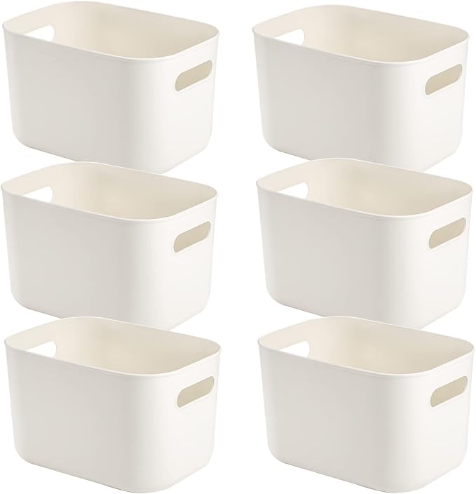 Yopay 6 Pack Plastic Storage Bin - Image 6