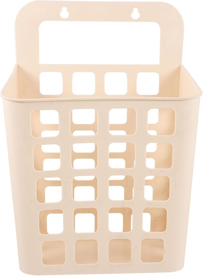 Alipis Foldable Hanging Laundry Basket 14.56X9.05X5.11In Plastic Laundry Hamper by Alipis