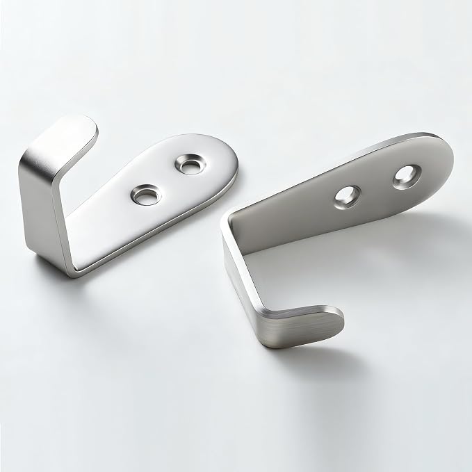 8 Pcs Stainless Steel Hooks for Hanging, Heavy Duty Hook, Wall Hooks Key Holder - Image 4