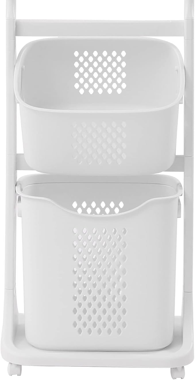 Bathroom Tower Hamper Organizer - Image 6