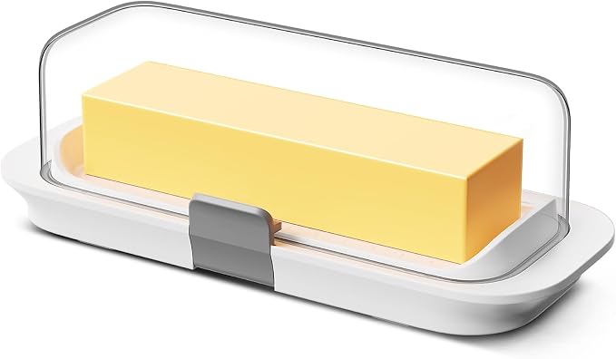 Pisol Butter Dish with Lid for Countertop and Refrigerator Door Shelf, Airtight - Image 7