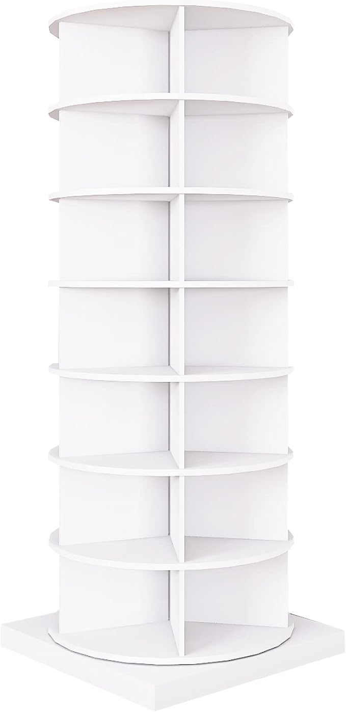 Rotating Shoe Rack Tower, 7-Tier Spinning Shoe Rack, Free Standing 360° - Image 3