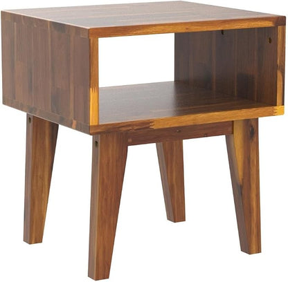 Acacia Serena Nightstand Solid Wood Nightstand - Image 4