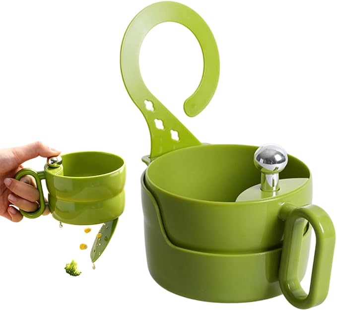 Upgraded Foldable Kitchen Sink Strainer, Sink Drain Strainer Self-Cleaning by HAEYIA