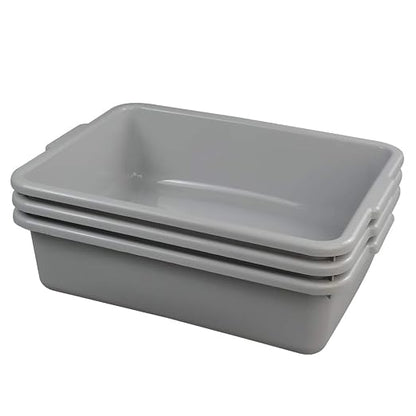 Ggbin Plastic Dish Tubs, Commercial Bus Tote Box, Food Grade, Food Service Bus by Ggbin