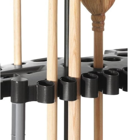 Rubbermaid Garage Tool Tower Rack Easy to Assemble Wheeled Organizes up to 40 - Image 2