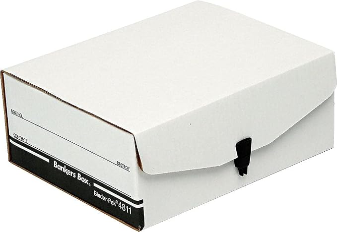 Bankers Box 48110 Storage File Box, Snap Close, 9-1/8-Inch x11-3/8-Inch - Image 3