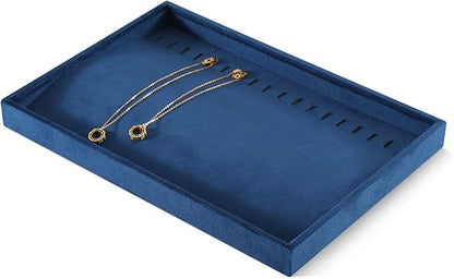 Velvet Jewelry Display Tray For Bracelet Pendant Necklace, Drawer Insert - Image 3