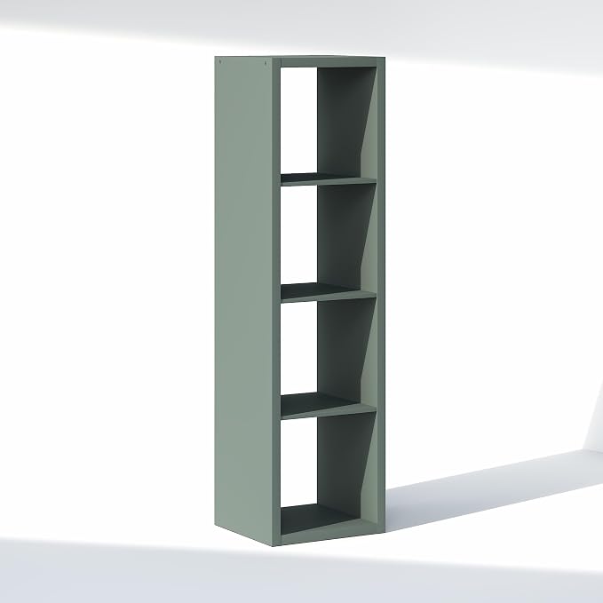 Furinno Cubic Closet Organizers and Storage, 4-Cube Closet Organizer, Vertical - Image 7