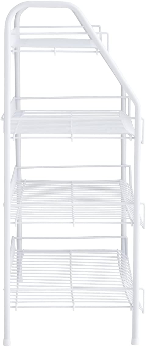 Rubbermaid 4-Tier Wire Shoe Rack, Simple Assemble, Storage Shelf - Image 3