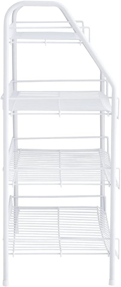 Rubbermaid 4-Tier Wire Shoe Rack, Simple Assemble, Storage Shelf - Image 3
