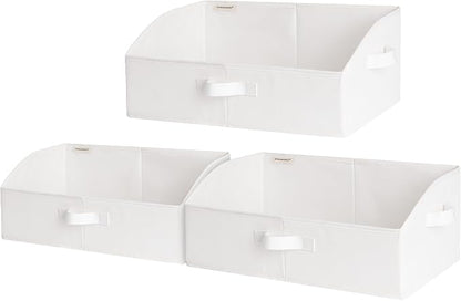 StorageWorks Closet Storage Bins, Trapezoid Organizer Box by StorageWorks