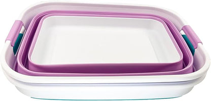 SAMMART 27L Collapsible Plastic Laundry Basket - Image 3