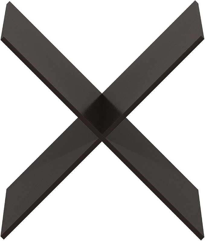 Furinno Cubicle X-Shelf Cube Insert, Cube Organizer, Dark Oak | 13.3W x 13.4H - Image 8