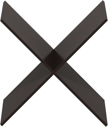 Furinno Cubicle X-Shelf Cube Insert, Cube Organizer, Dark Oak | 13.3W x 13.4H - Image 8