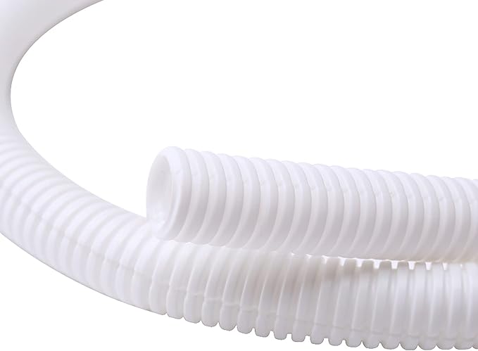 Alex Tech 25ft - 1/2 inch Split Wire Loom Tubing - White by AlexTech