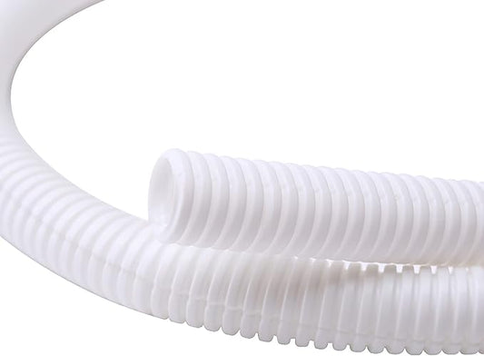 Alex Tech 25ft - 1/2 inch Split Wire Loom Tubing - White by AlexTech