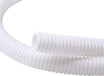 Alex Tech 10ft - 1 inch Split Wire Loom Tubing - White by AlexTech