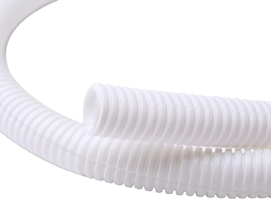 Alex Tech 10ft - 1 inch Split Wire Loom Tubing - White by AlexTech