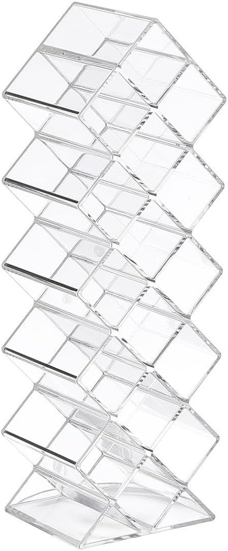 WECHENG Clear Plastic Acrylic Lipstick Organizer - Image 2